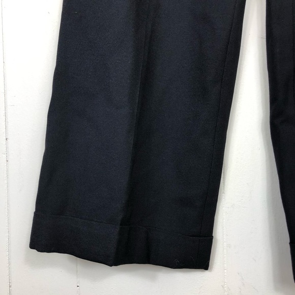 Tory Burch Wool Wide Leg Trousers Sz 6 - Picture 6 of 14